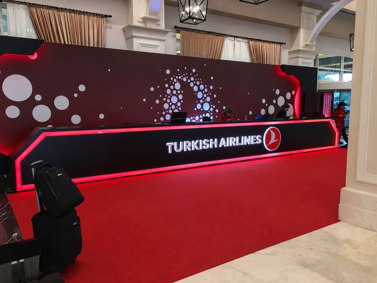 LED Karşılama Deski